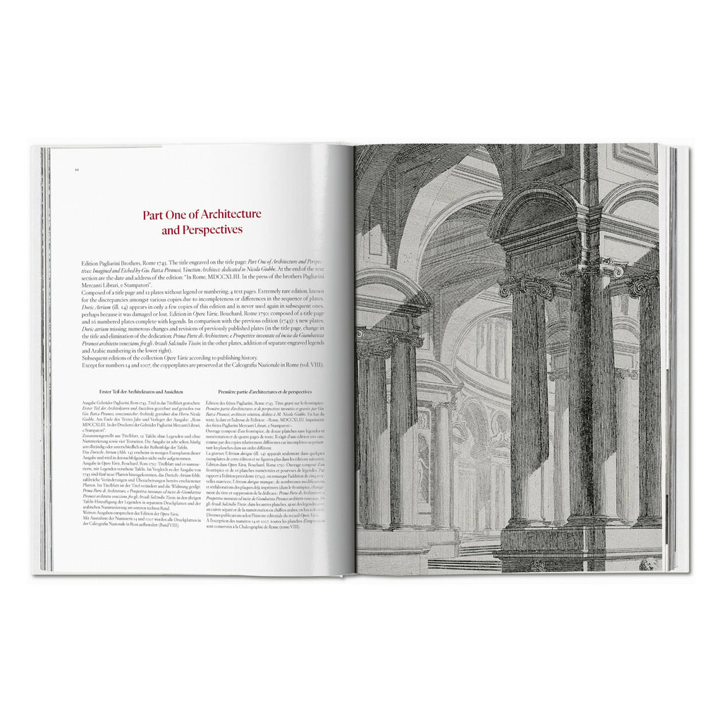 Piranesi: The Complete Etchings (German, French, English)