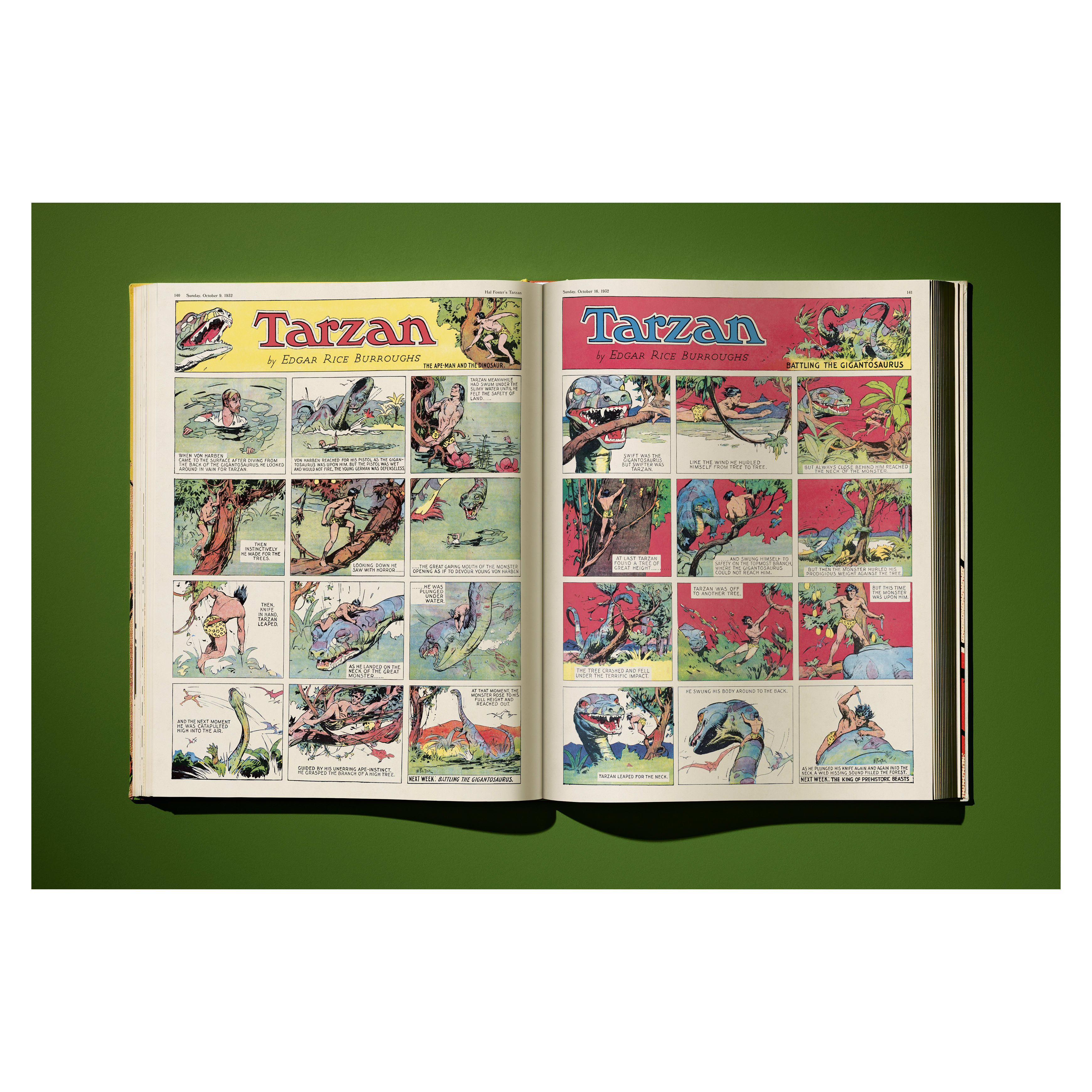 Hal Foster’s Tarzan: The Complete Sunday Comics 1931–1937 (German, French, English)