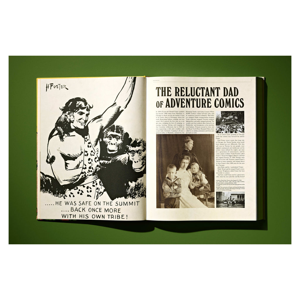 Hal Foster’s Tarzan: The Complete Sunday Comics 1931–1937 (German, French, English)