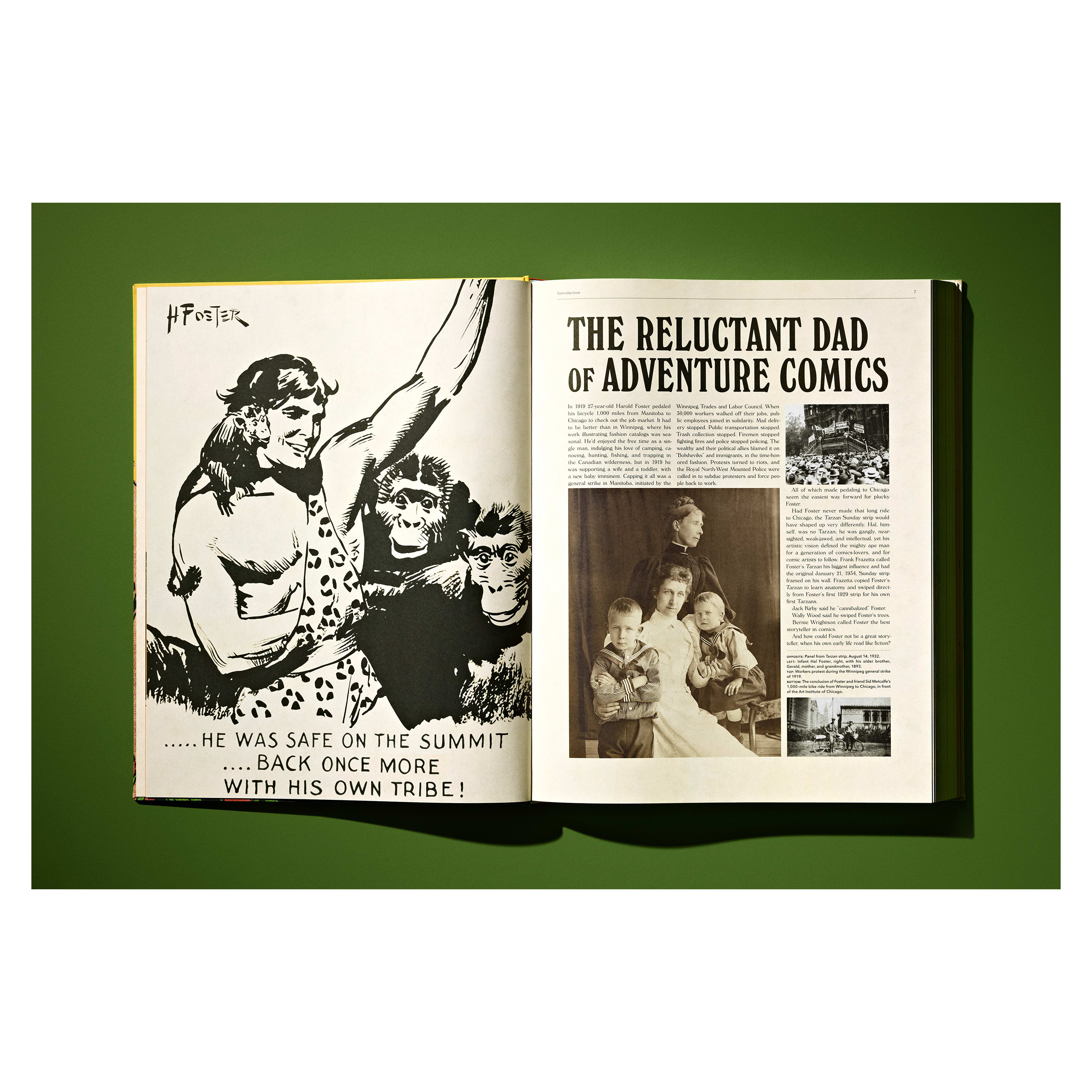 Hal Foster’s Tarzan: The Complete Sunday Comics 1931–1937 (German, French, English)