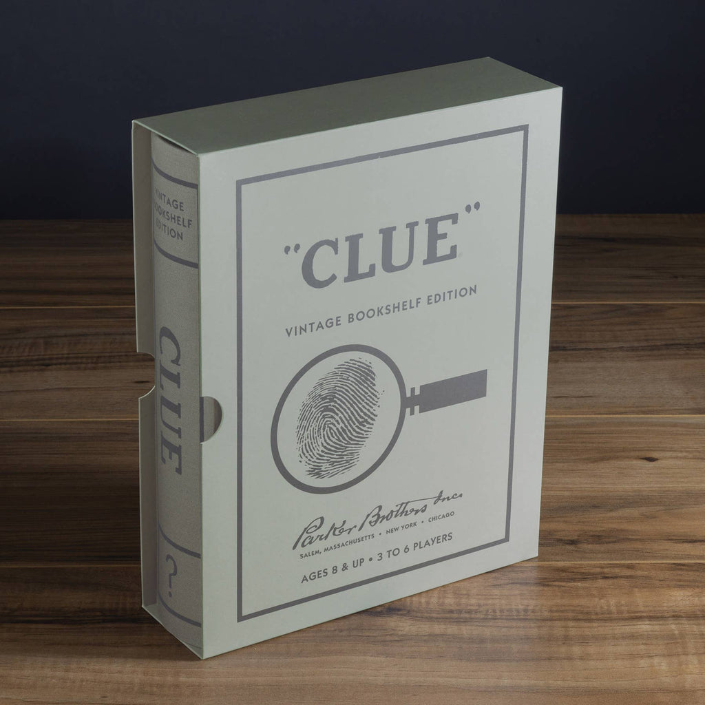 Clue - Vintage Bookshelf Edition