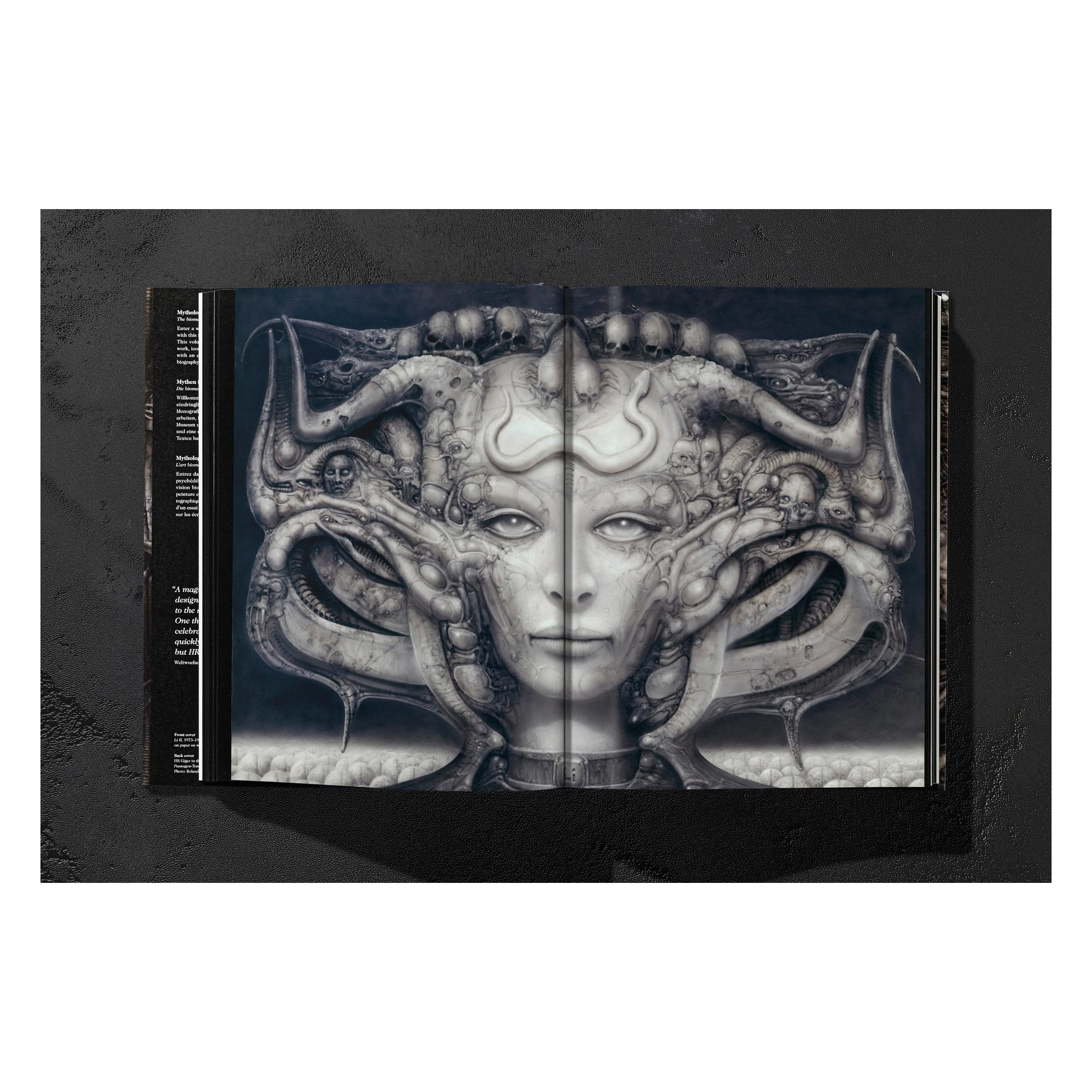 HR Giger (German, French, English)