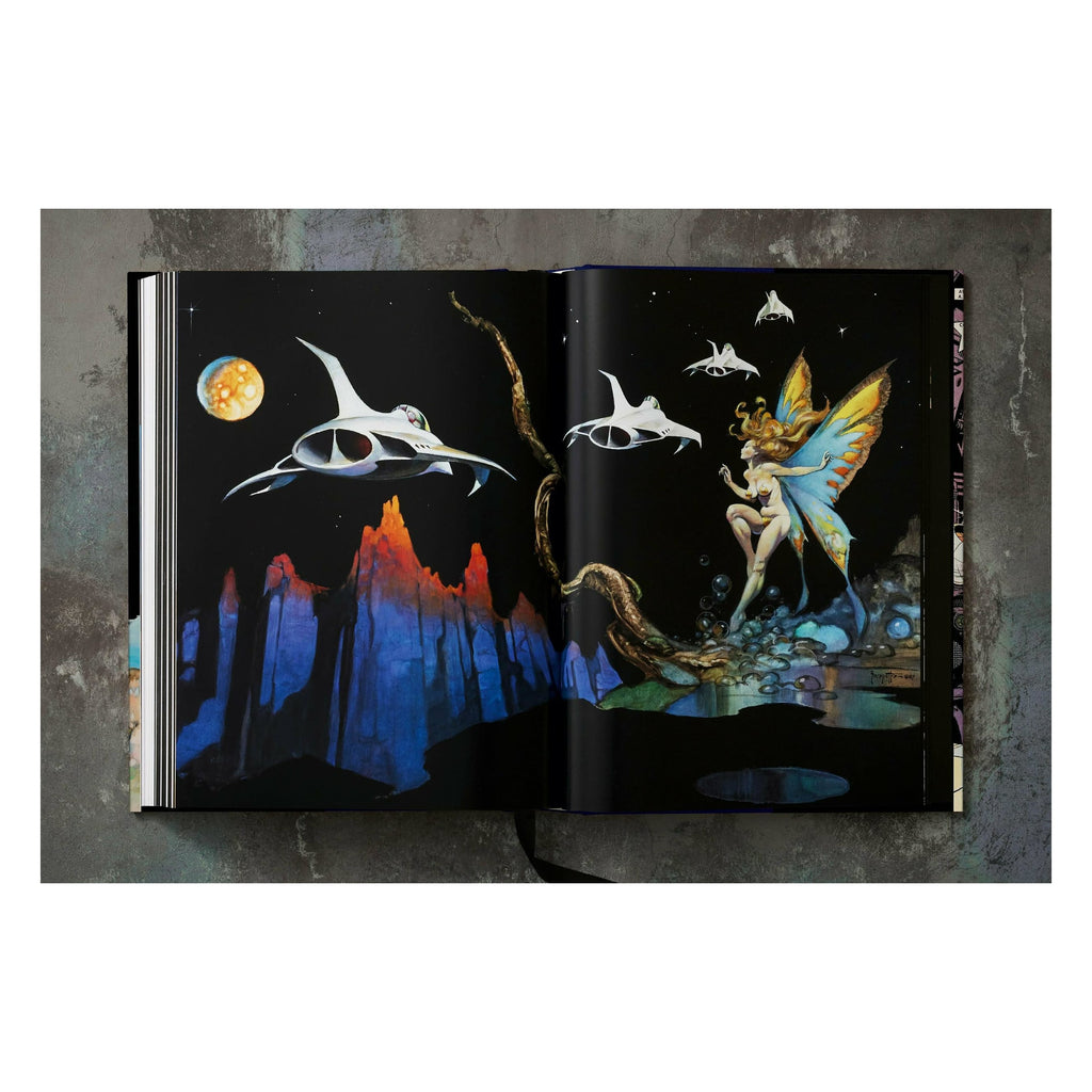 The Fantastic Worlds of Frank Frazetta (German, French, English)