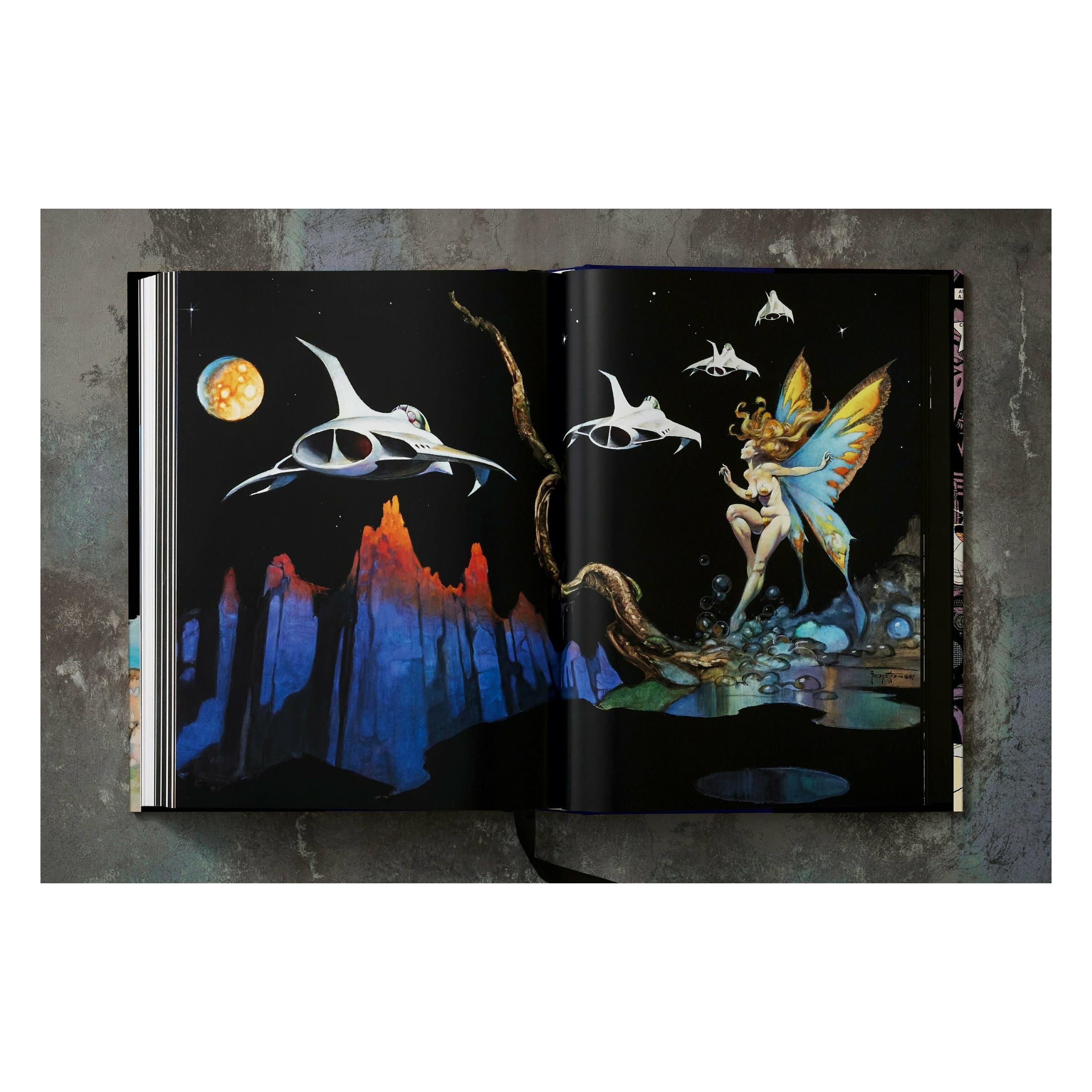 The Fantastic Worlds of Frank Frazetta (German, French, English)