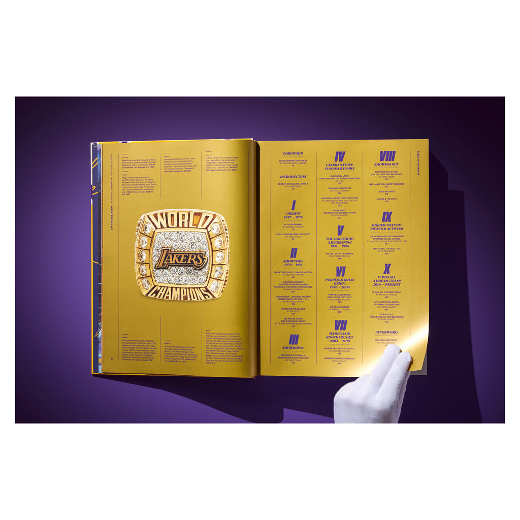 Lakers. An Official History of the Purple & Gold