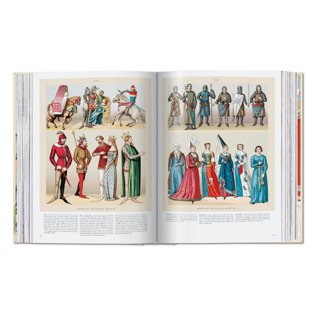 Racinet: The Complete Costume History (German, French, English)