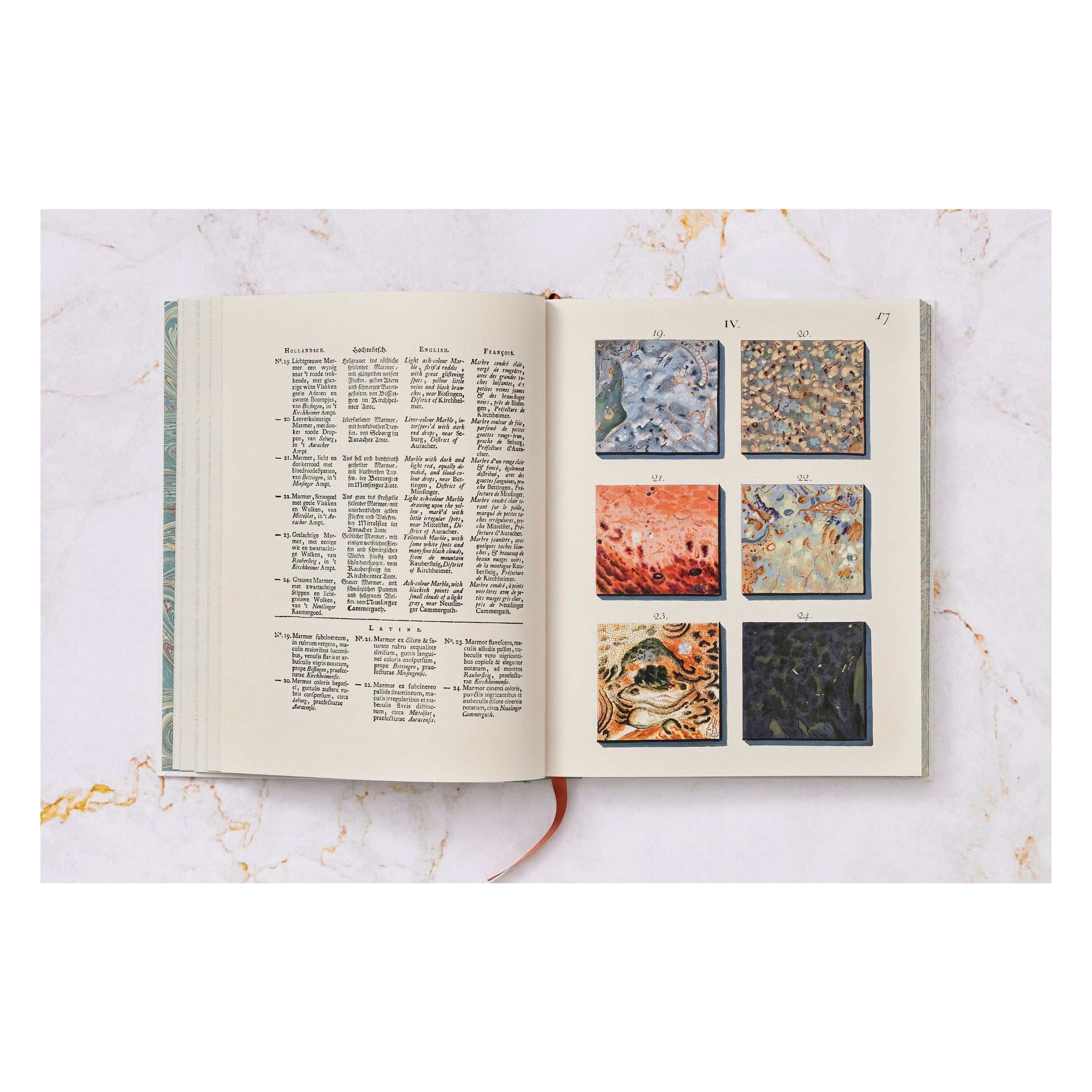 Jan Christiaan Sepp: The Book of Marble (German, French, English)