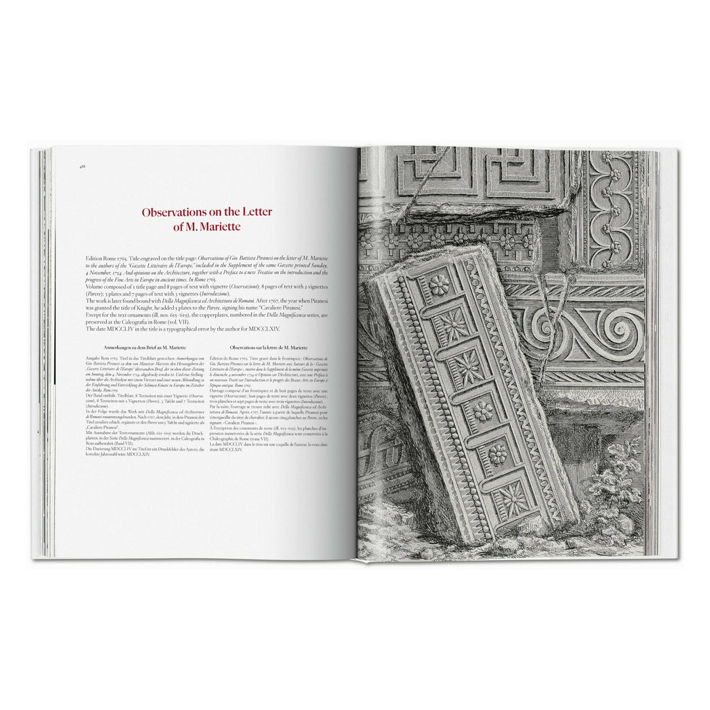 Piranesi: The Complete Etchings (German, French, English)