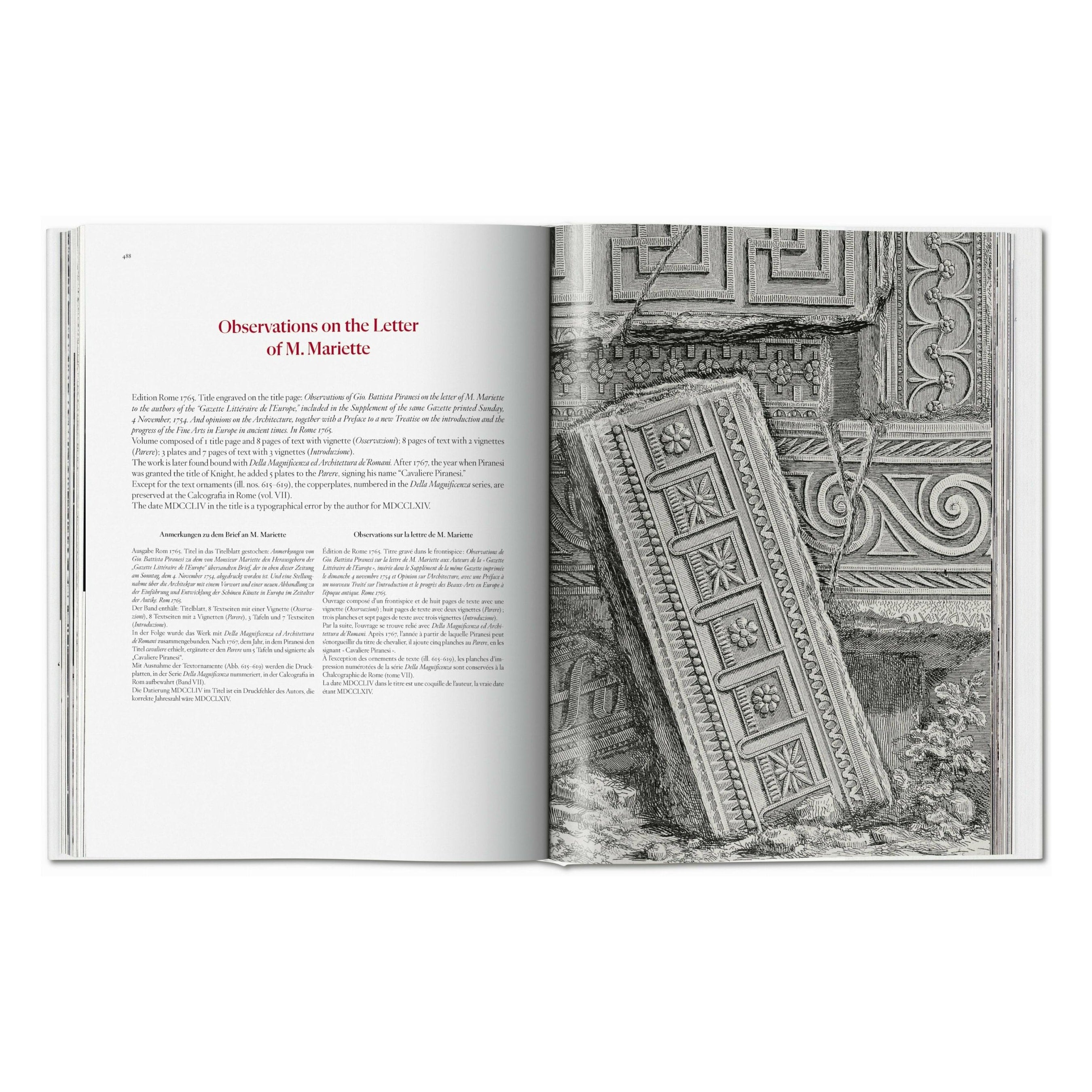 Piranesi: The Complete Etchings (German, French, English)