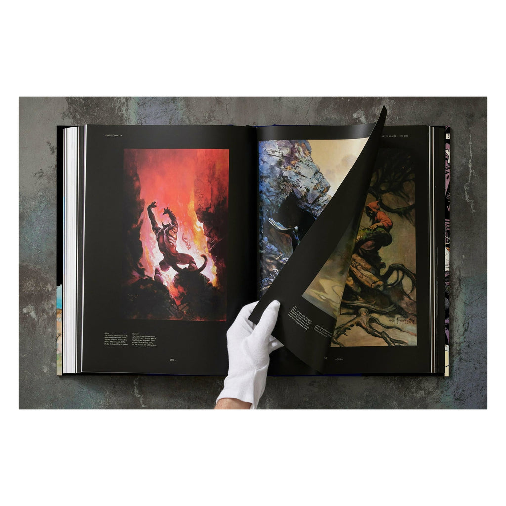 The Fantastic Worlds of Frank Frazetta (German, French, English)