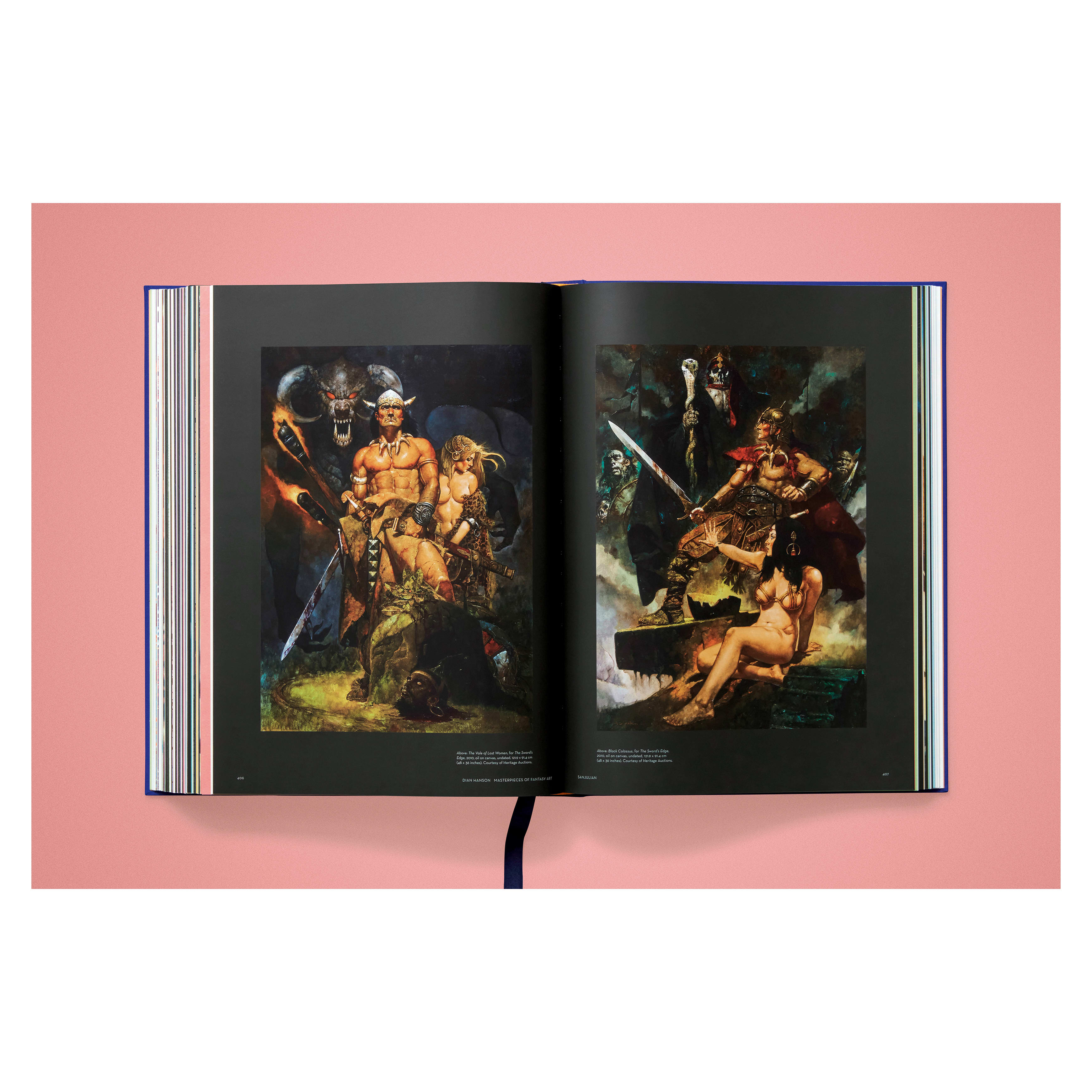 Masterpieces of Fantasy Art (German, French, English)
