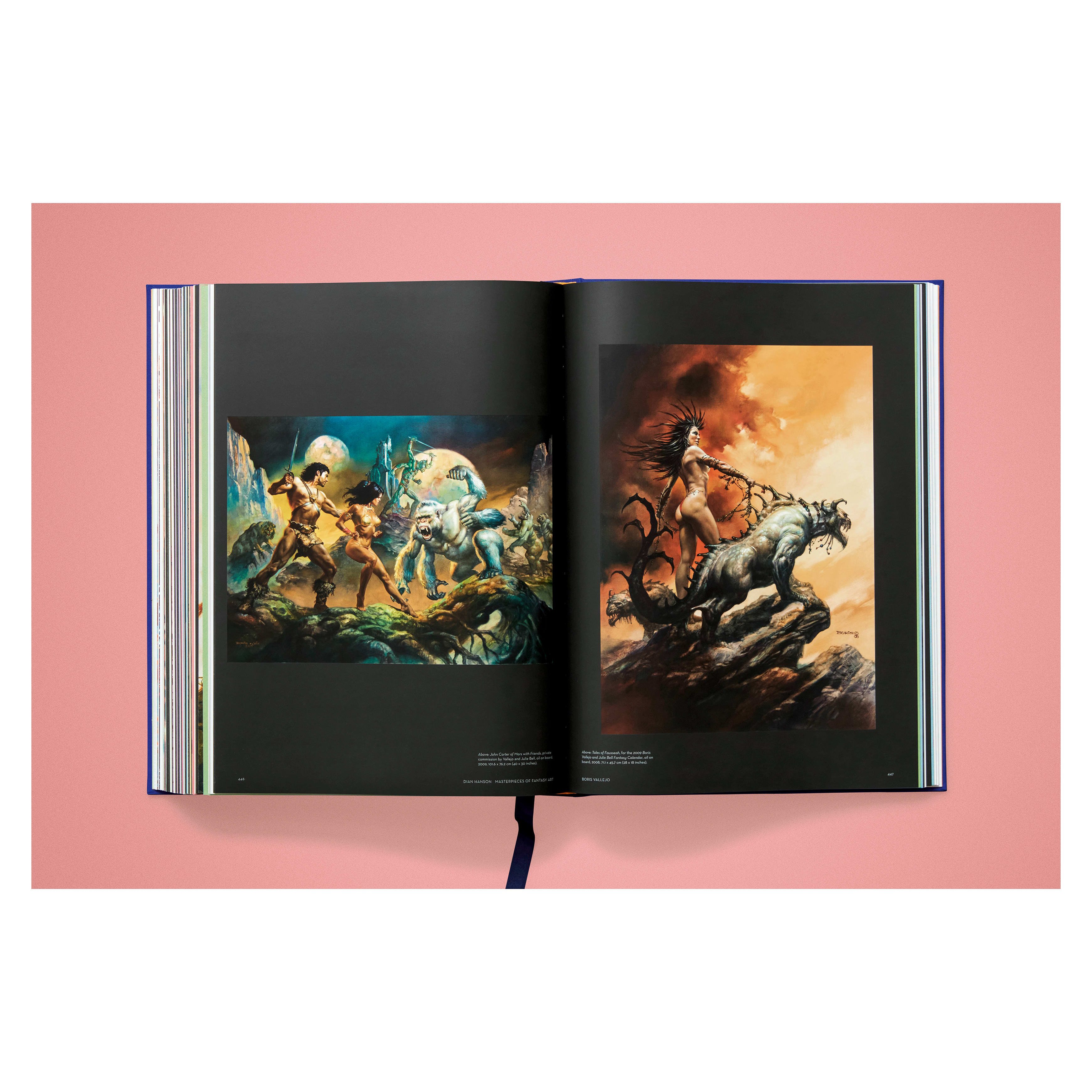Masterpieces of Fantasy Art (German, French, English)