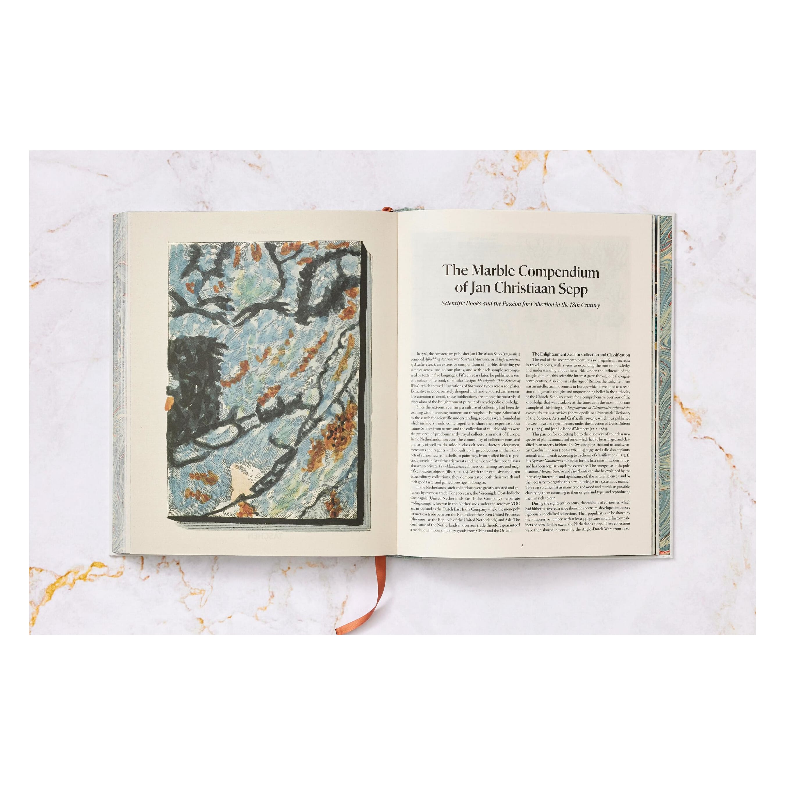 Jan Christiaan Sepp: The Book of Marble (German, French, English)