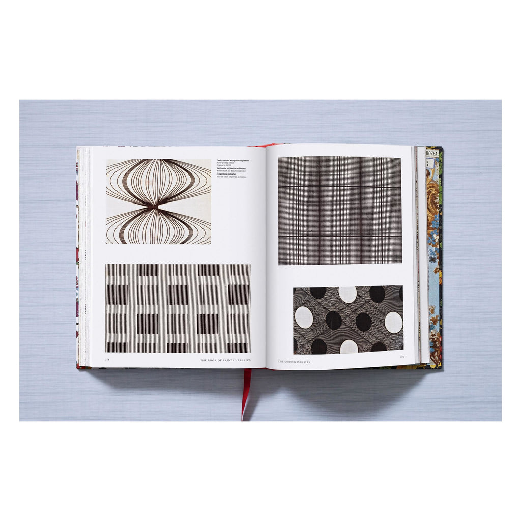 The Book of Printed Fabrics: From the 16th century until today (German, French, English)