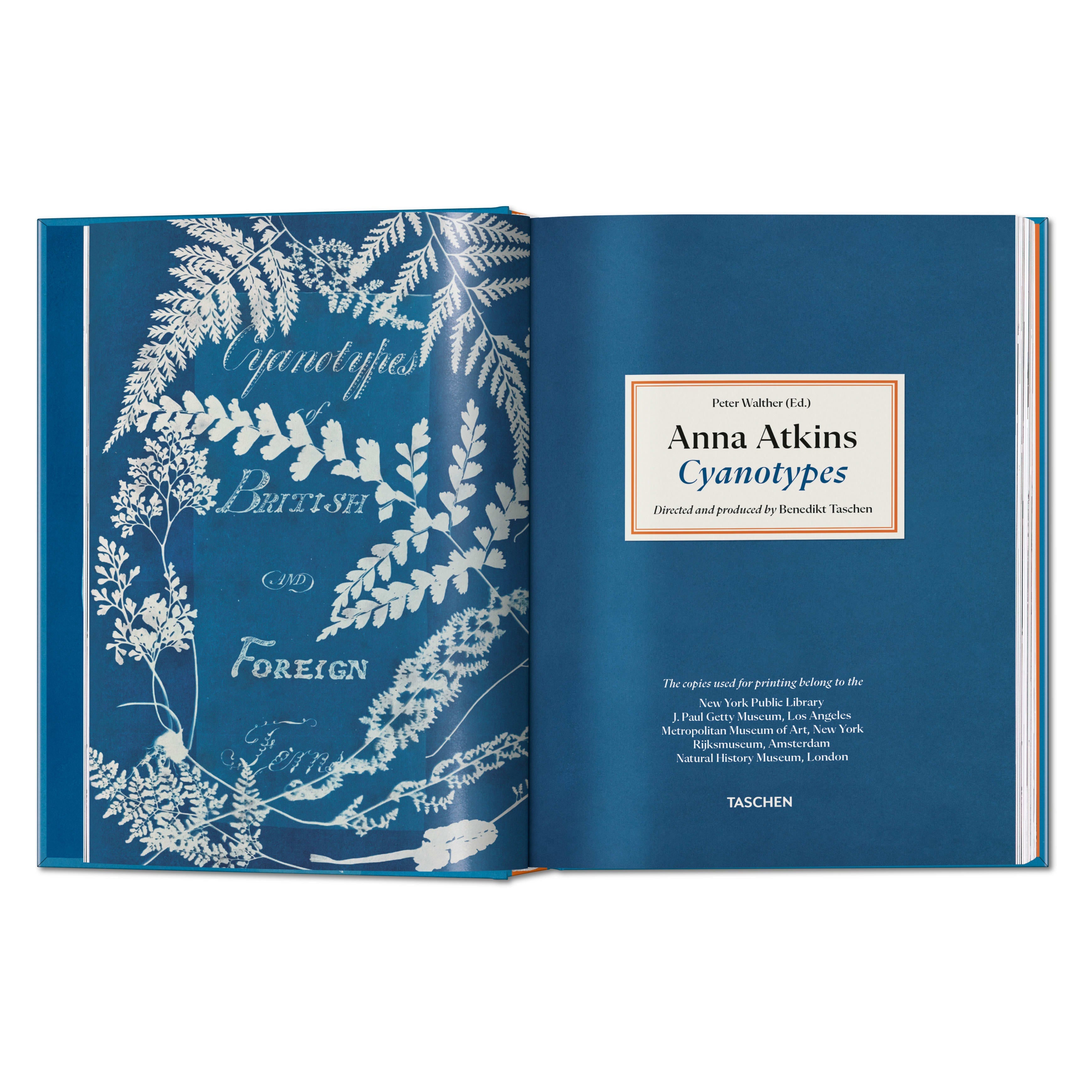 Anna Atkins. Cyanotypes: 45th Ed. (German, French, English)