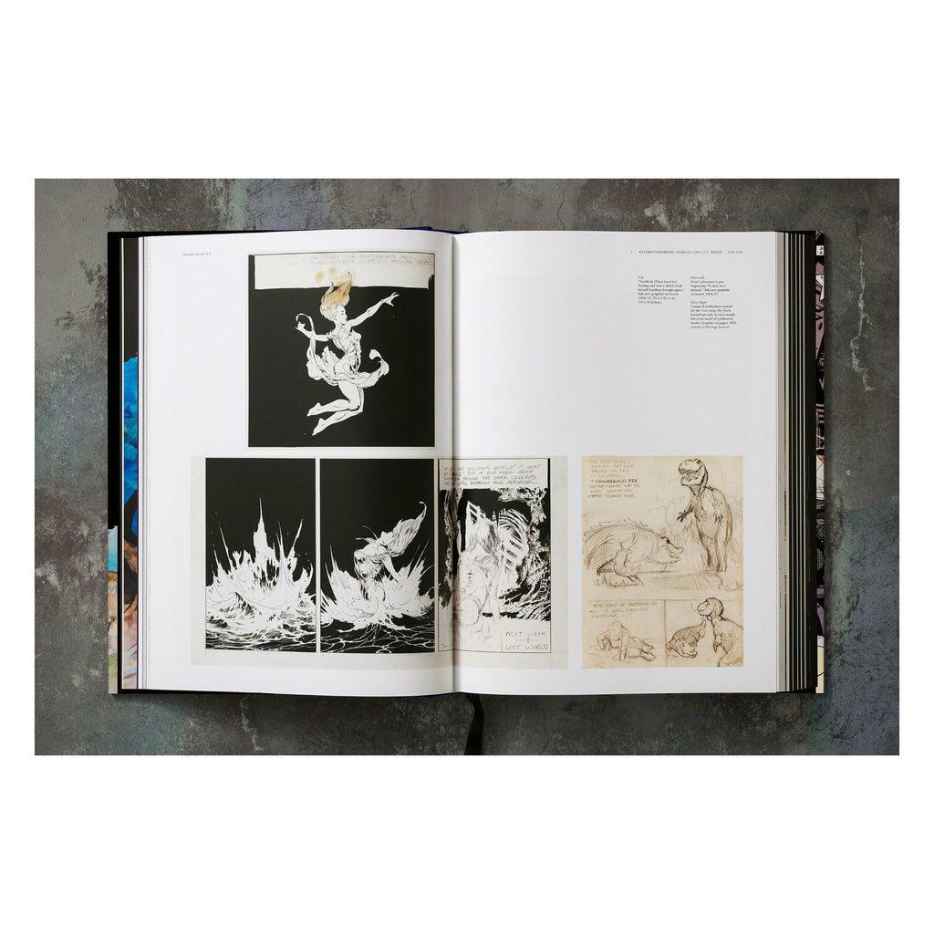 The Fantastic Worlds of Frank Frazetta (German, French, English)