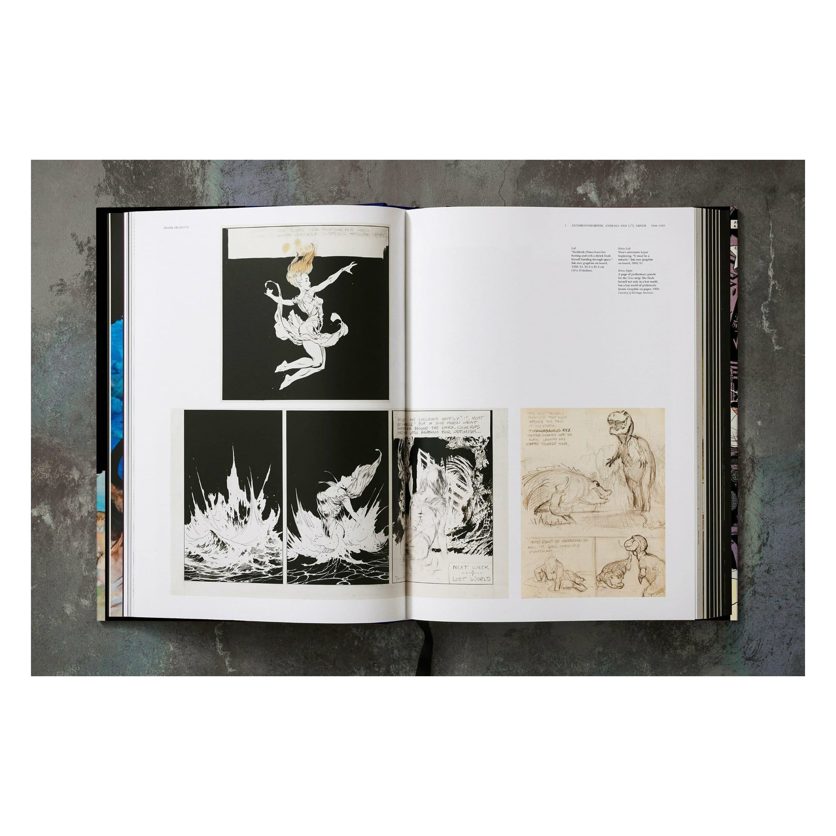 The Fantastic Worlds of Frank Frazetta (German, French, English)