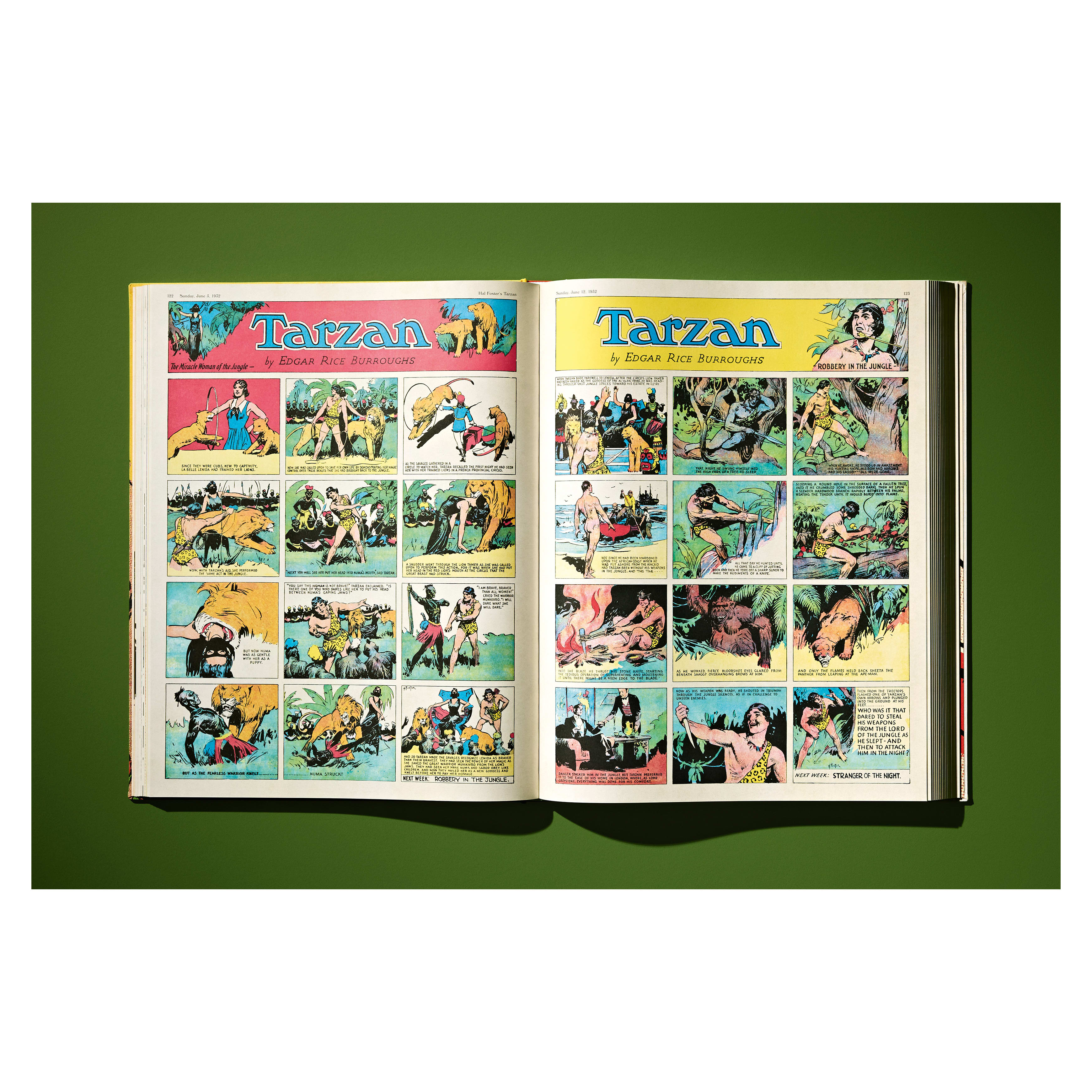 Hal Foster’s Tarzan: The Complete Sunday Comics 1931–1937 (German, French, English)