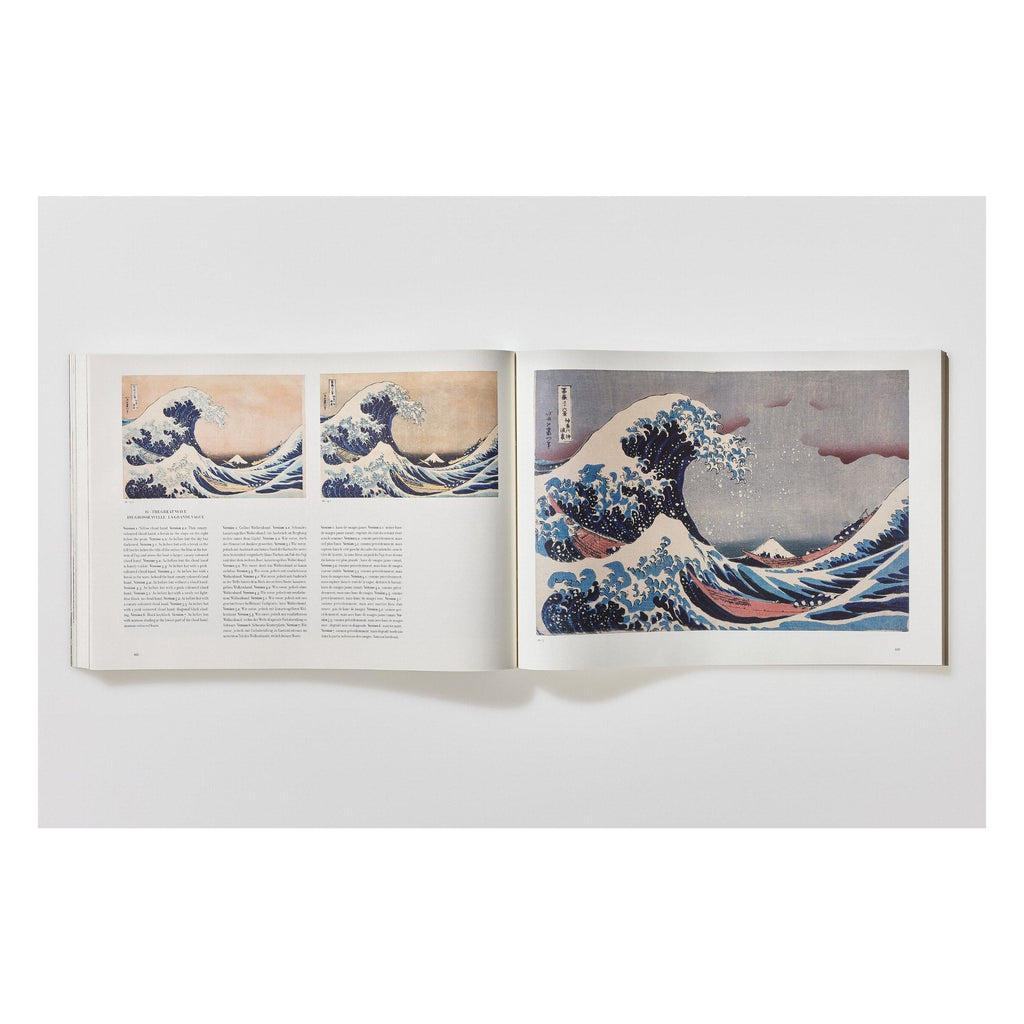 Hokusai: Thirty-six Views of Mount Fuji (German, French, English)