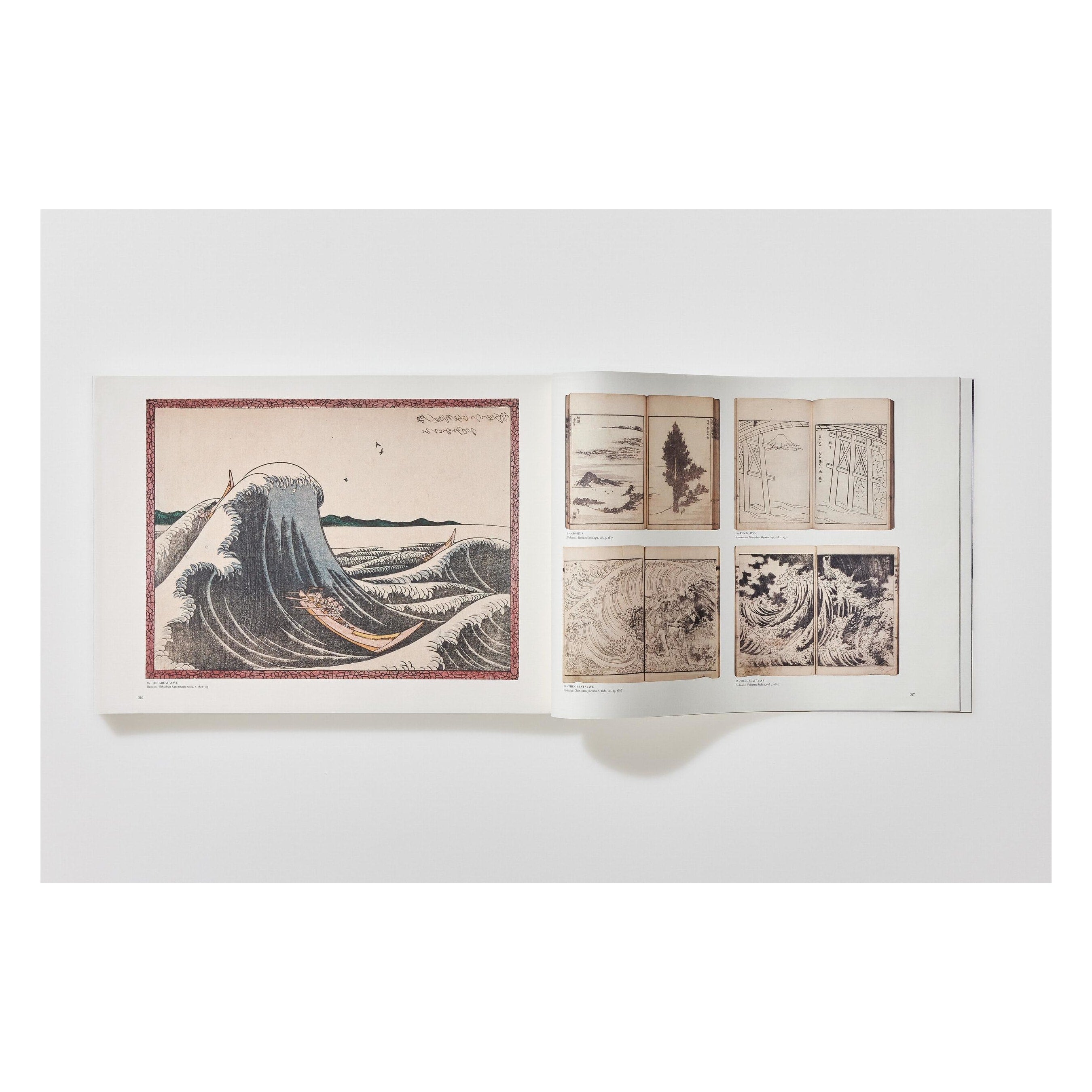 Hokusai: Thirty-six Views of Mount Fuji (German, French, English)