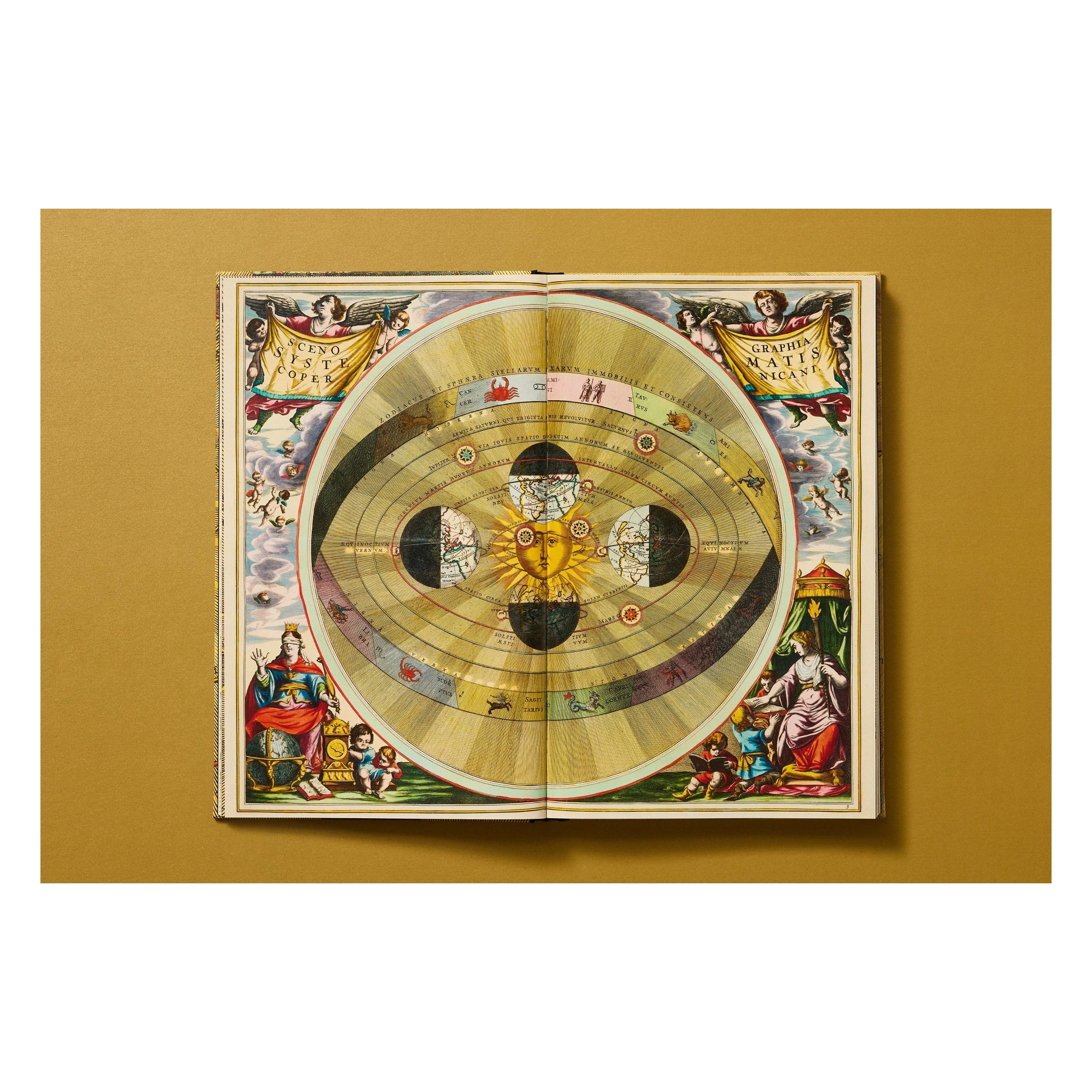 Cellarius Atlas (German, French, English)