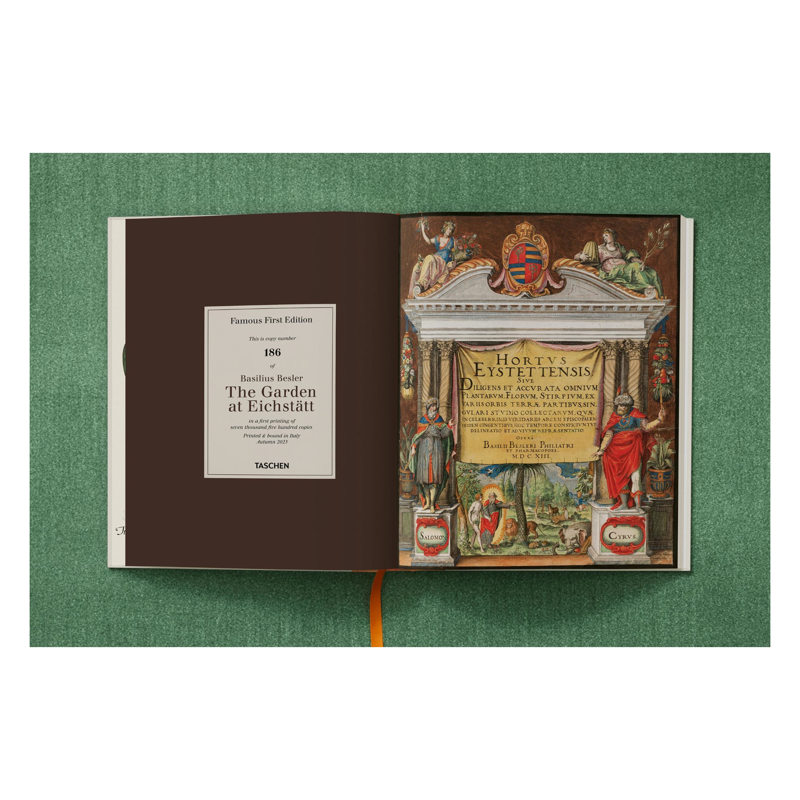 Basilius Besler: The Garden at Eichstätt (German, French, English)