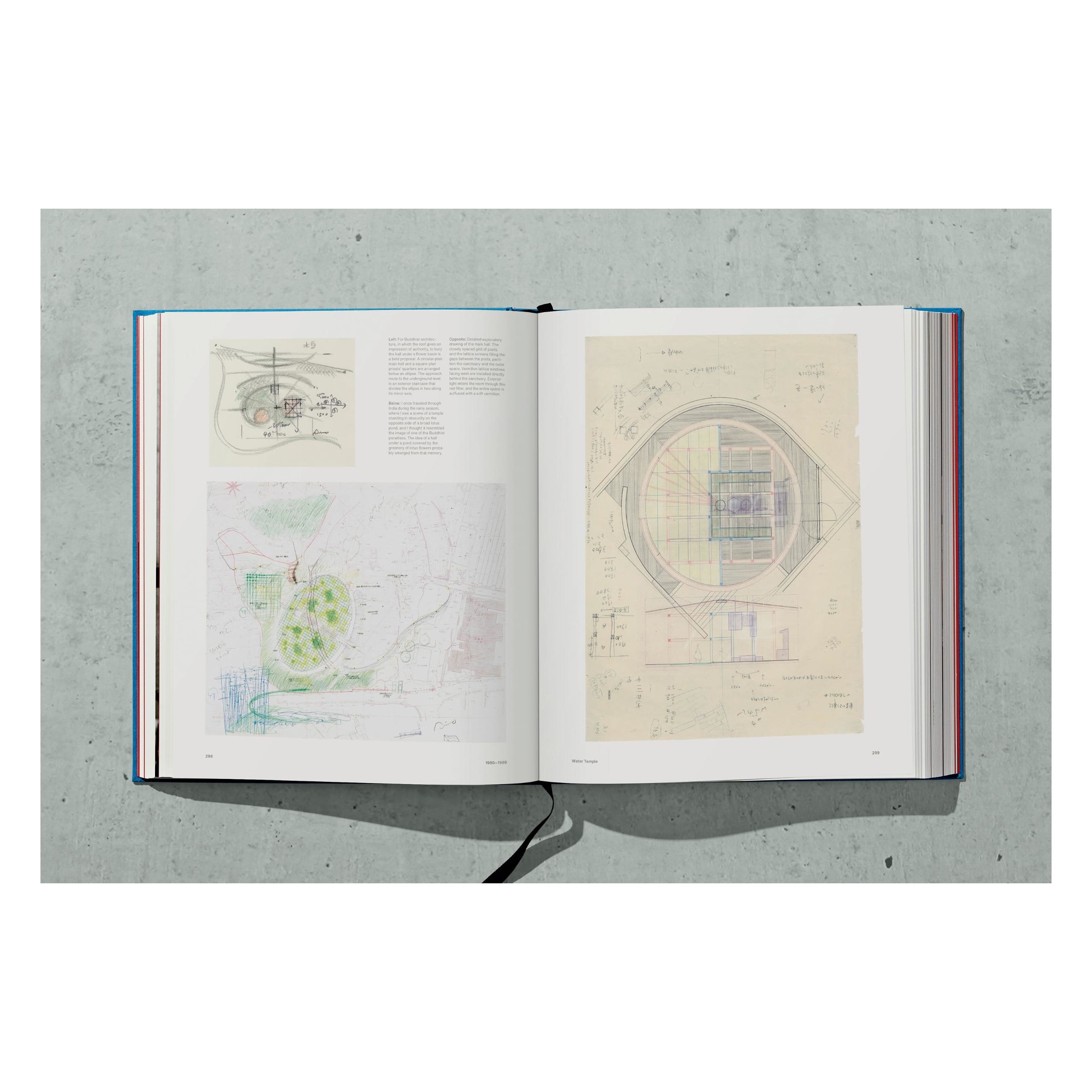 Tadao Ando: Sketches, Drawings, and Architecture (German, French, English)
