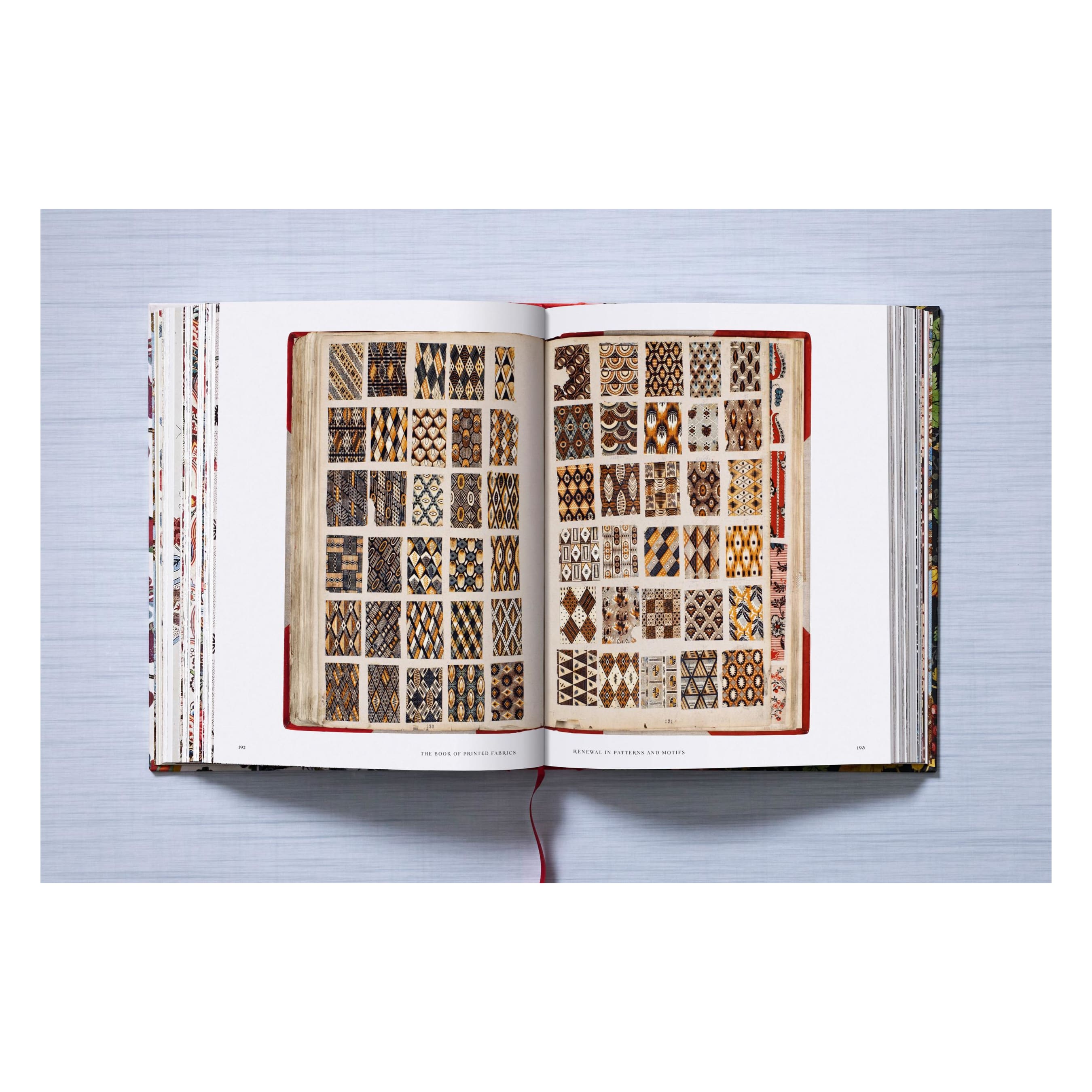 The Book of Printed Fabrics: From the 16th century until today (German, French, English)