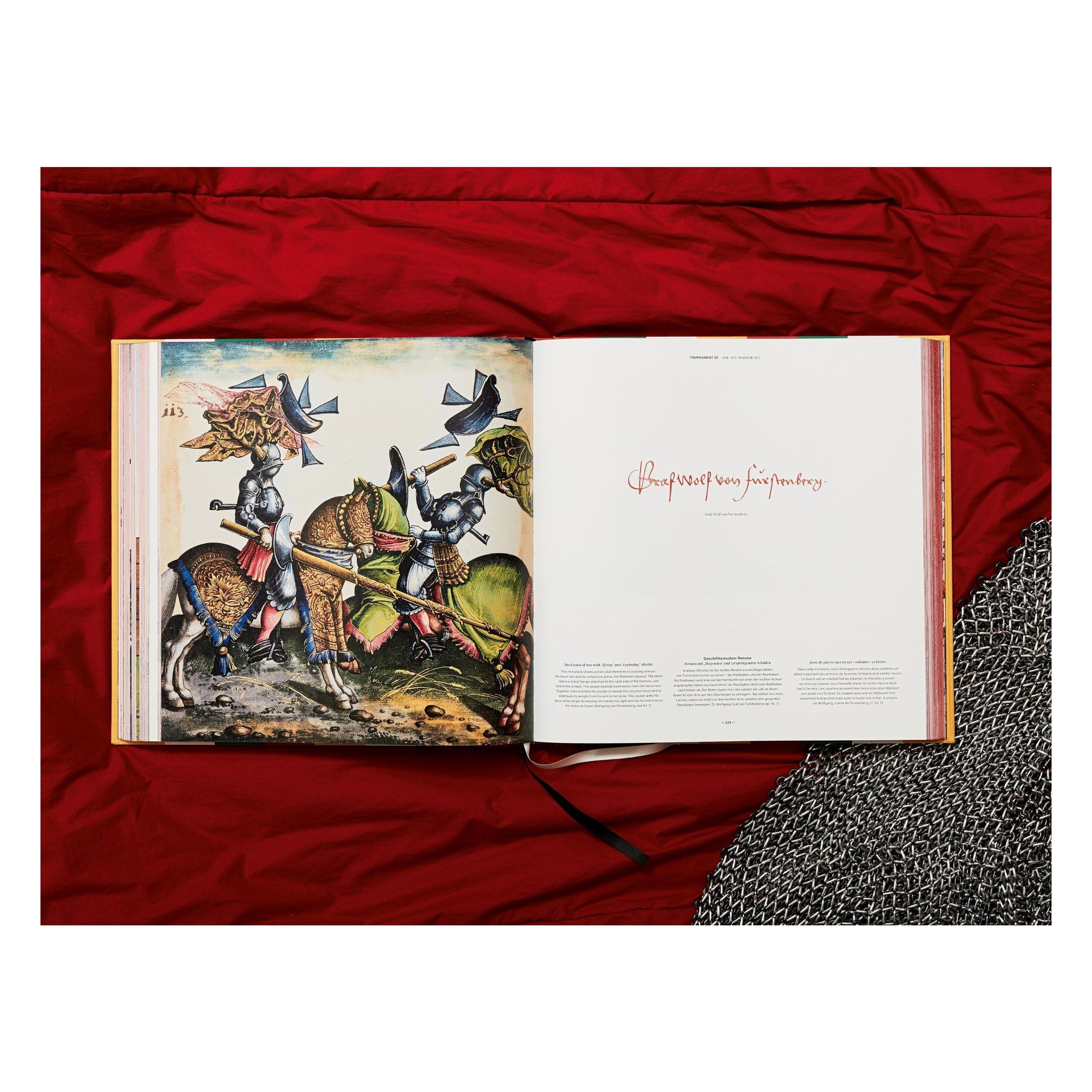 Freydal: Medieval Games, The Book of Tournaments of Emperor Maximilian I (German, French, English)