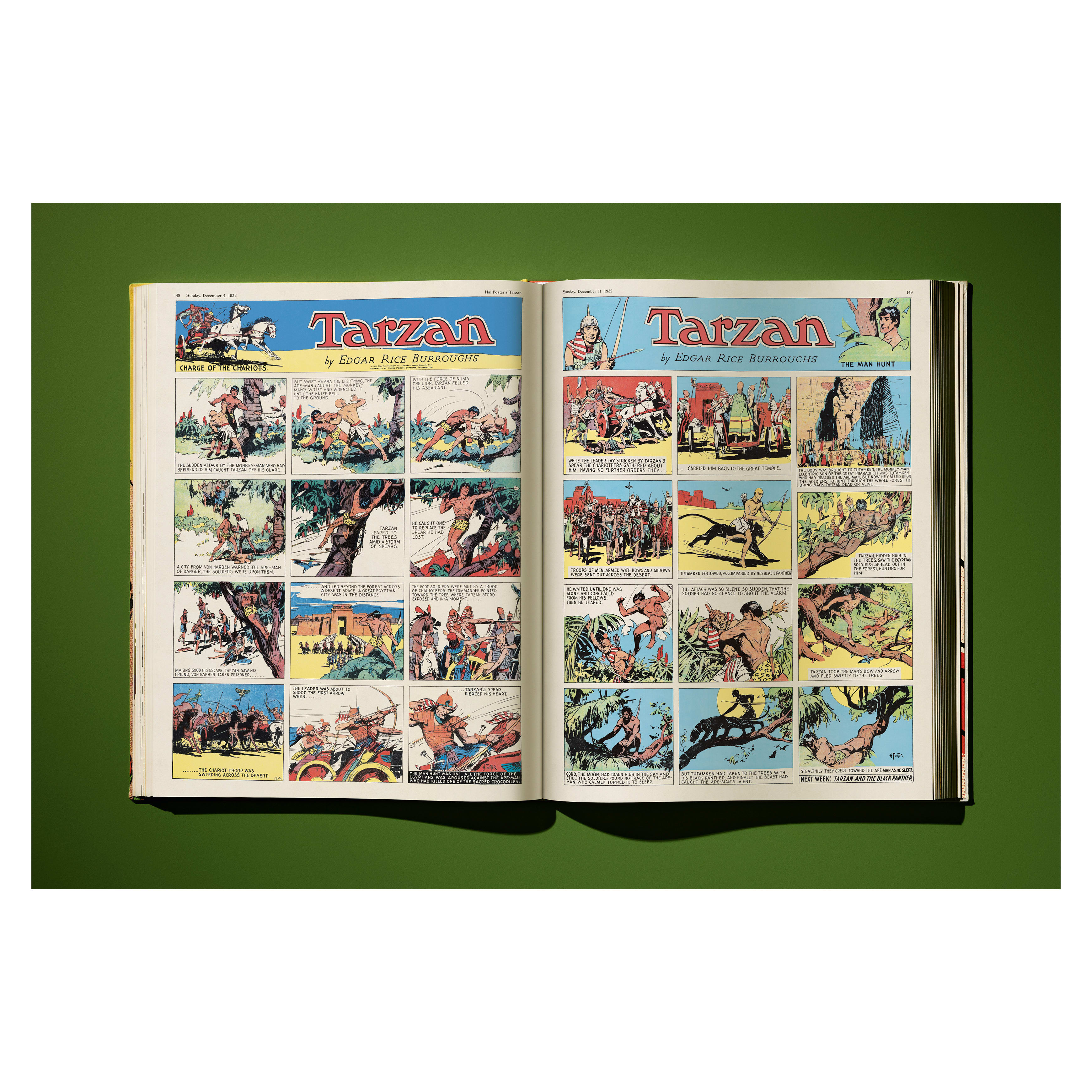 Hal Foster’s Tarzan: The Complete Sunday Comics 1931–1937 (German, French, English)