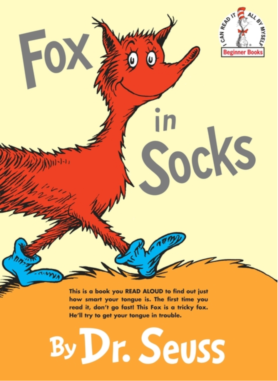 Fox in Socks by Dr. Seuss