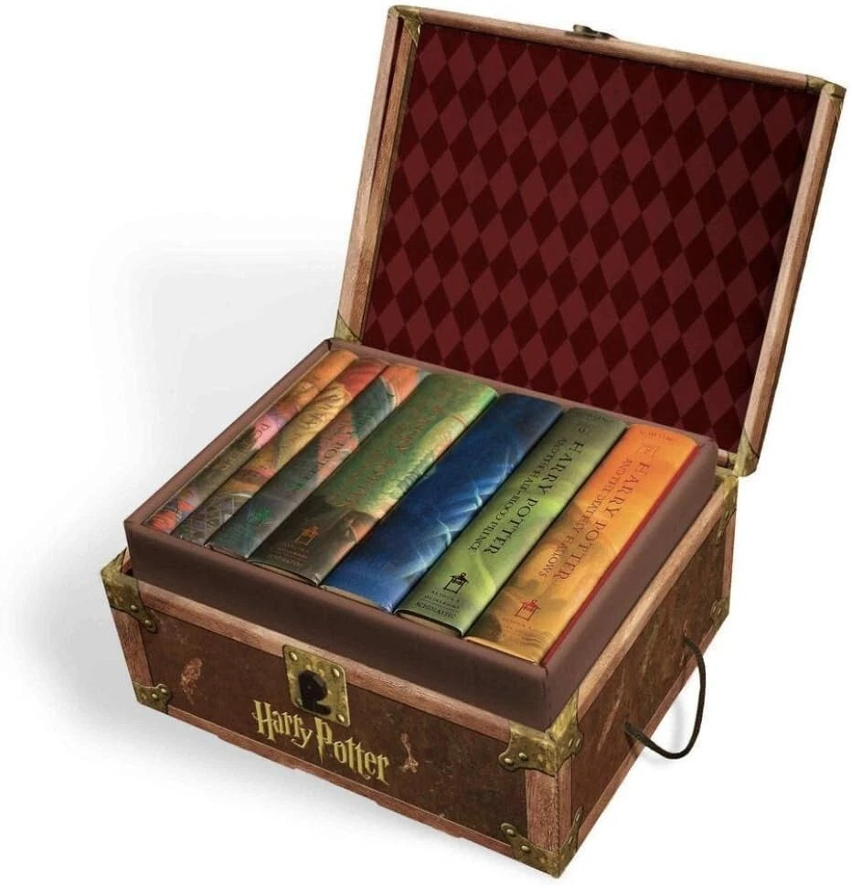 Harry Potter Hardcover Boxed Set: Books 1-7 (Trunk) by J.K. Rowling