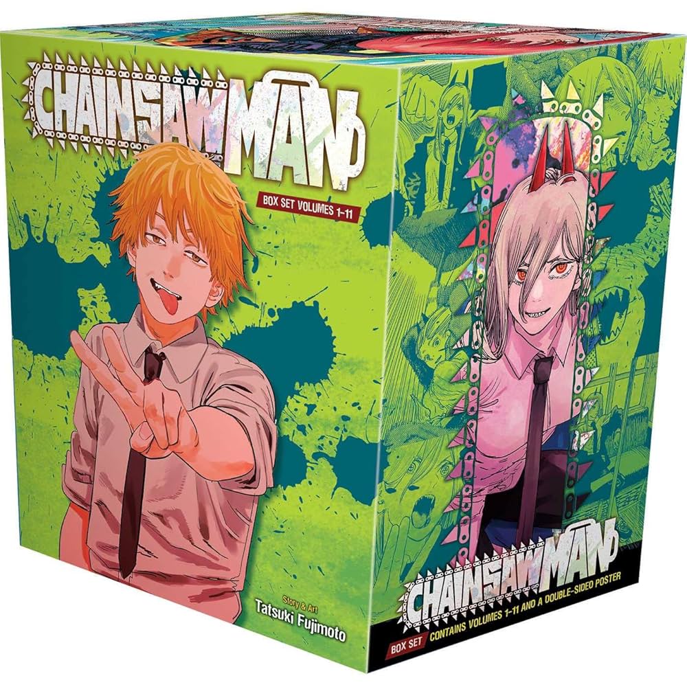 Chainsaw Man Box Set: Includes Volumes 1-11 (Chainsaw Man Box Set)