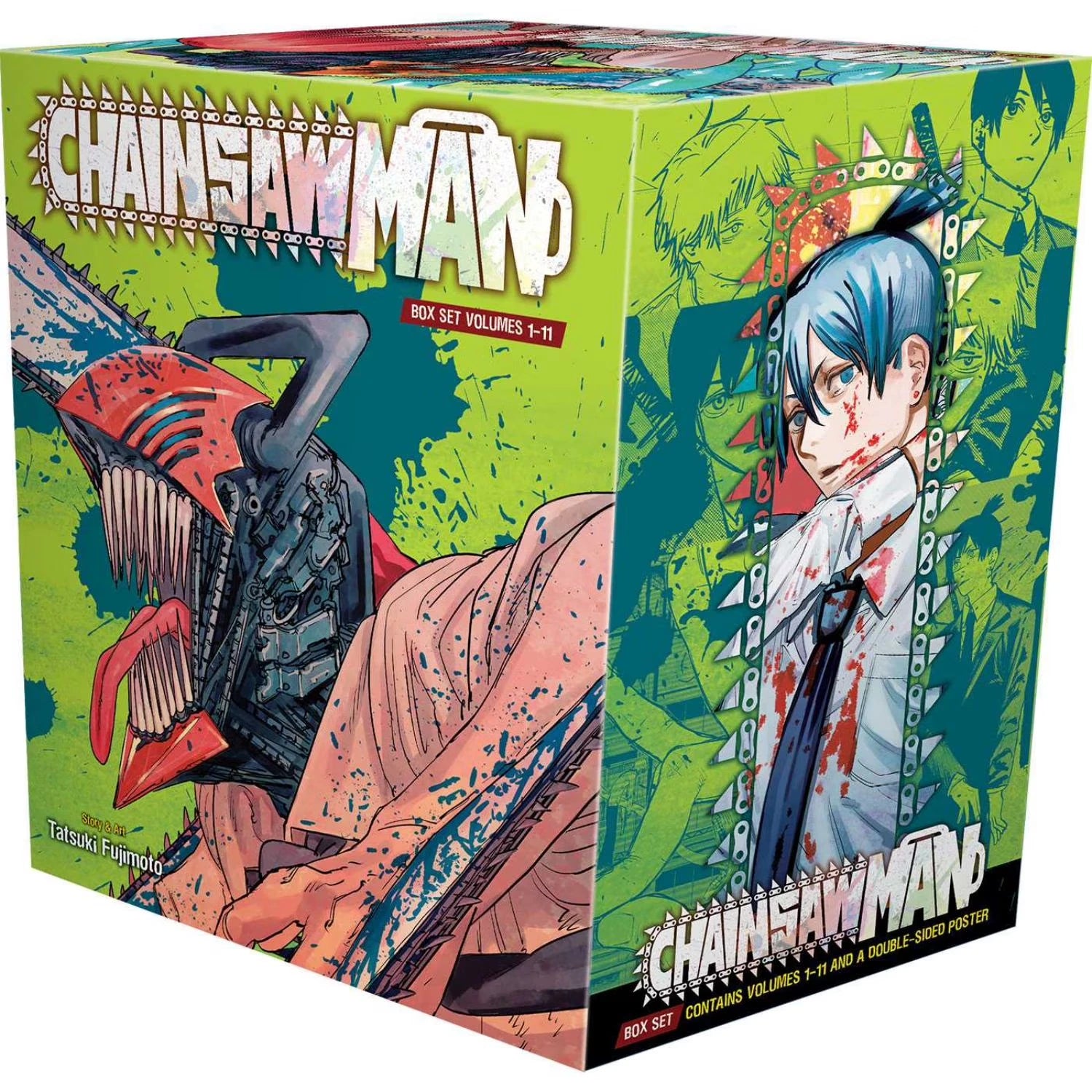 Chainsaw Man Box Set: Includes Volumes 1-11 (Chainsaw Man Box Set)