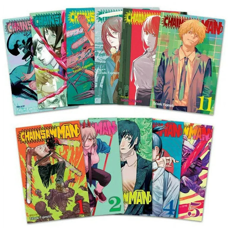 Chainsaw Man Box Set: Includes Volumes 1-11 (Chainsaw Man Box Set)
